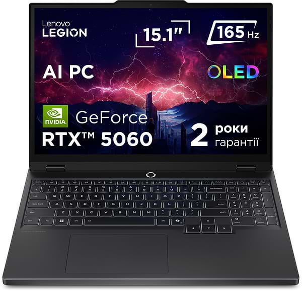 Фото - Ноутбук игровой Lenovo Legion 5 15AHP10 (83M0001KRA) Eclipse Black