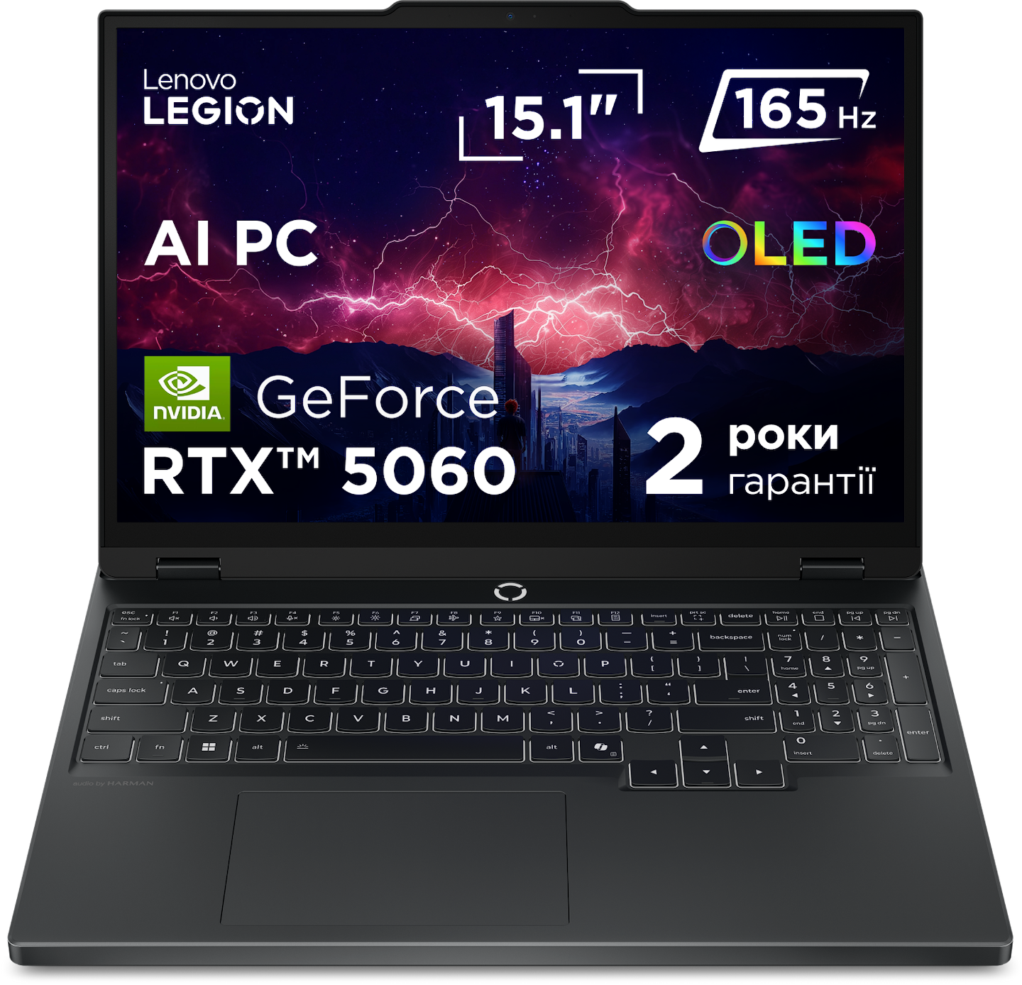 Ноутбук игровой Lenovo Legion 5 15AHP10 (83M0001KRA) Eclipse Black