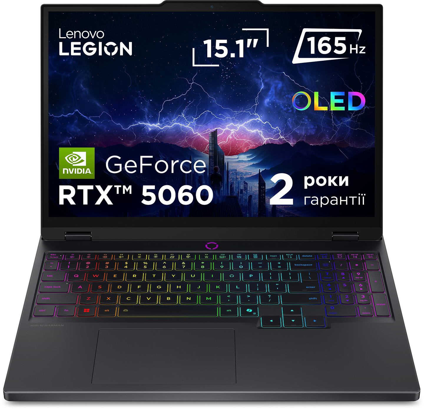 Купити Ноутбук ігровий Lenovo Legion 5 15IRX10 (83LY00F0RA) Eclipse Black - Фото 1 Ноутбук ігровий Lenovo Legion 5 15IRX10 (83LY00F0RA) Eclipse Black - Фото 1
