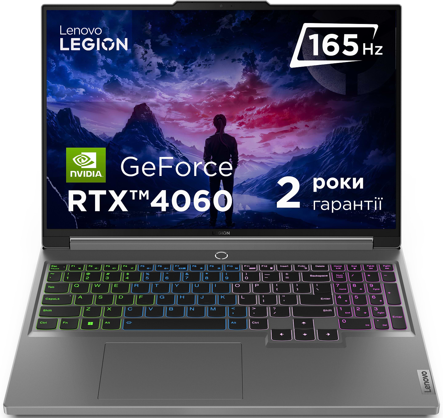 Ноутбук игровой Lenovo Legion 5 16IRX9 (83DG00CBRA) Luna Grey - Фото 1