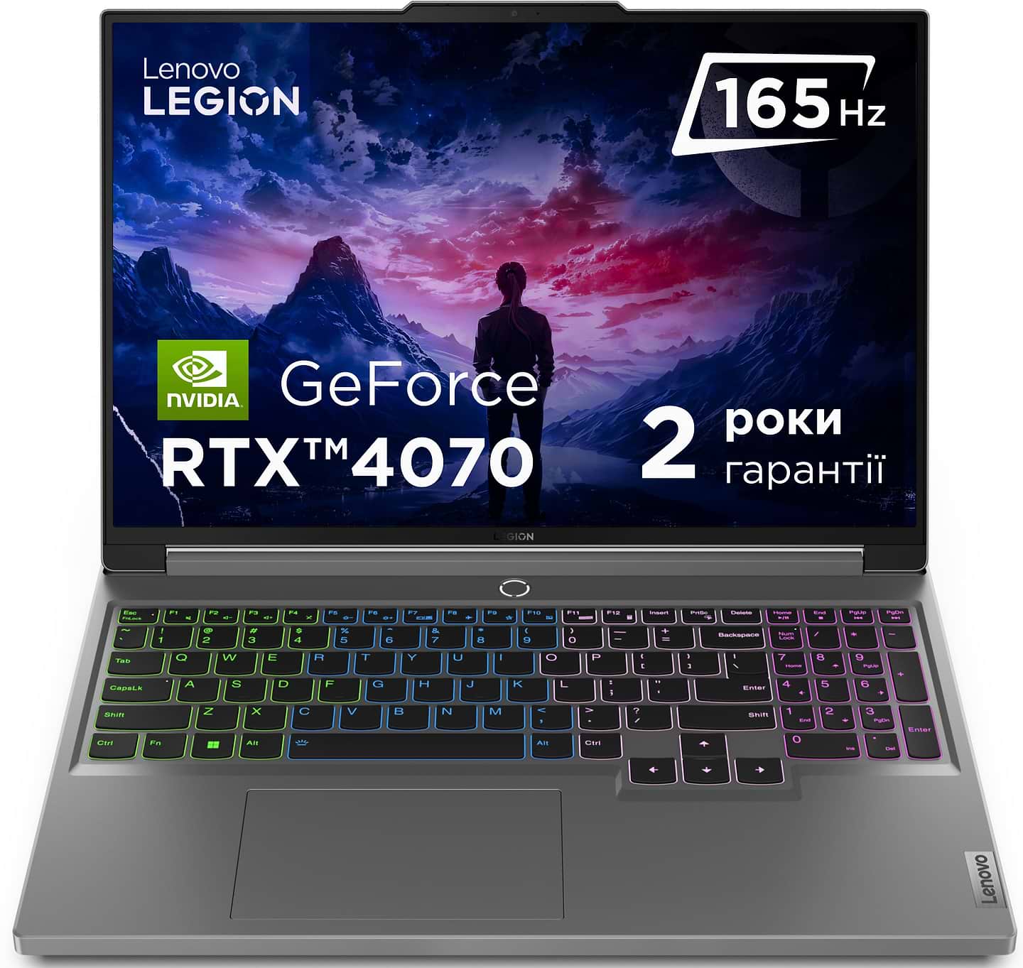 Ноутбук игровой Lenovo Legion 5 16IRX9 (83DG0092RA) Luna Grey - Фото 1