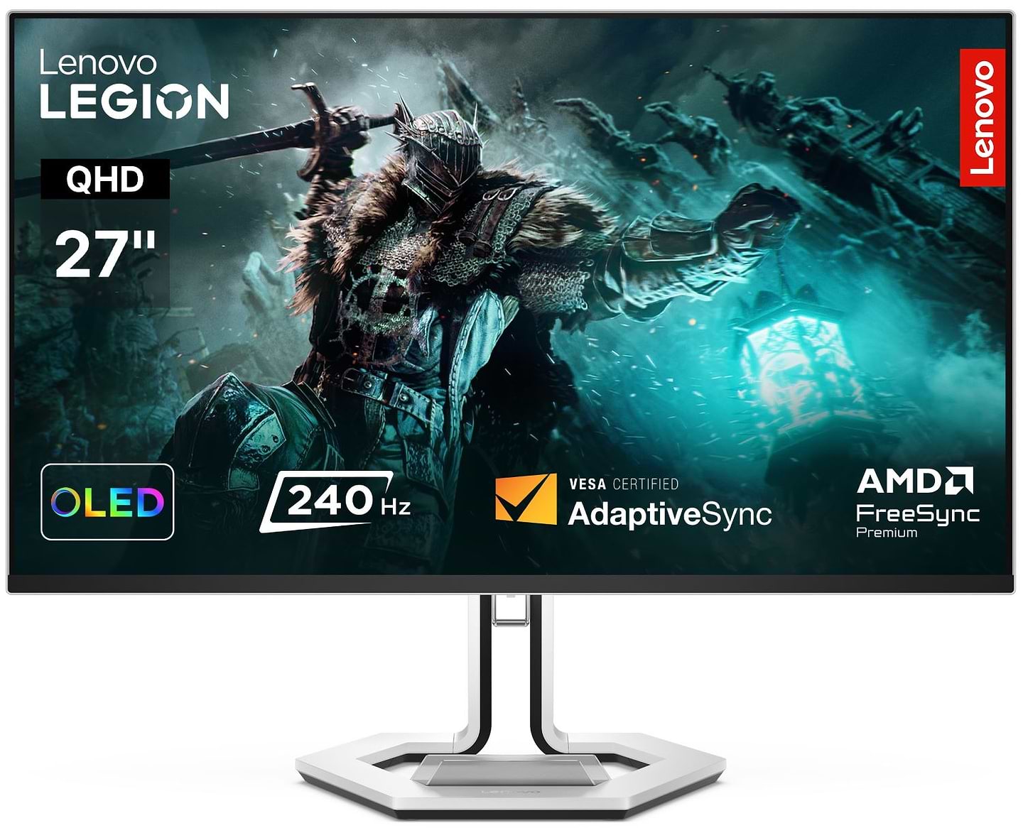 Монітор Lenovo Legion 27Q-10 OLED (67E1GAC1UA) - Фото 1