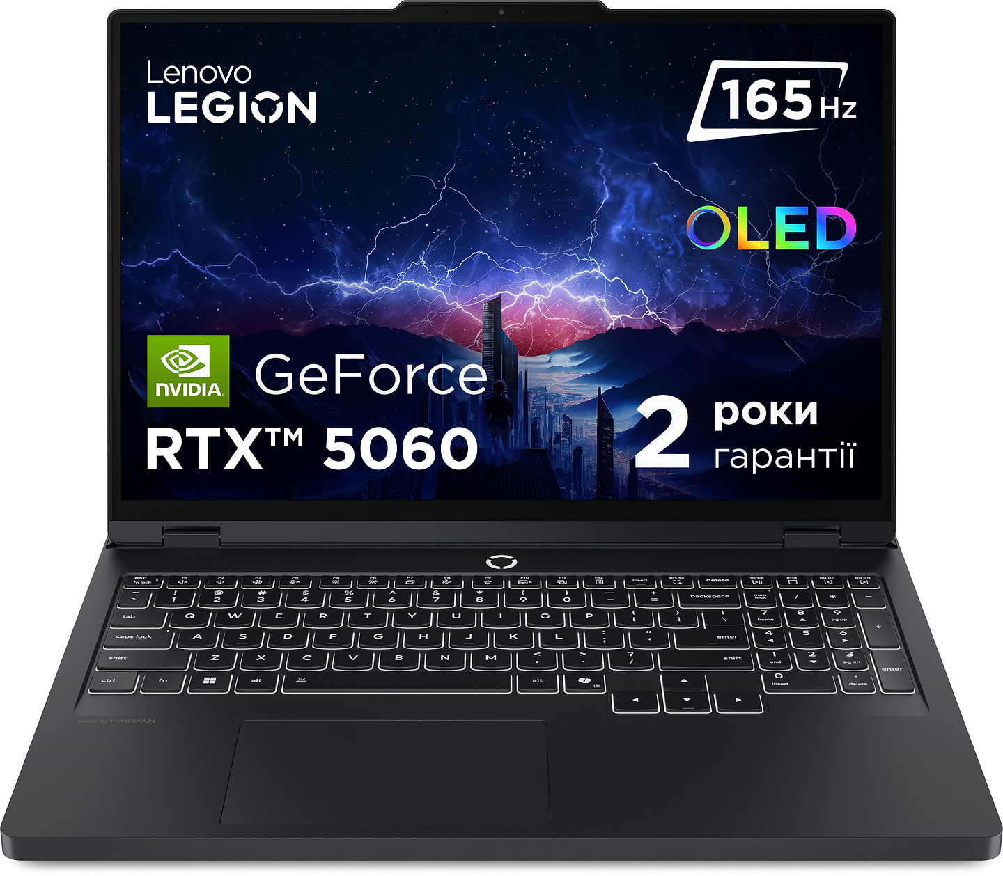 Купити Ноутбук ігровий Lenovo Legion Pro 5 16IAX10 (83F30032RA) Eclipse Black - Фото 1 Ноутбук ігровий Lenovo Legion Pro 5 16IAX10 (83F30032RA) Eclipse Black - Фото 1