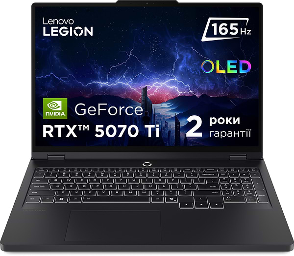 Фото - Ноутбук игровой Lenovo Legion Pro 5 16IAX10H (83LU0037RA) Eclipse Black