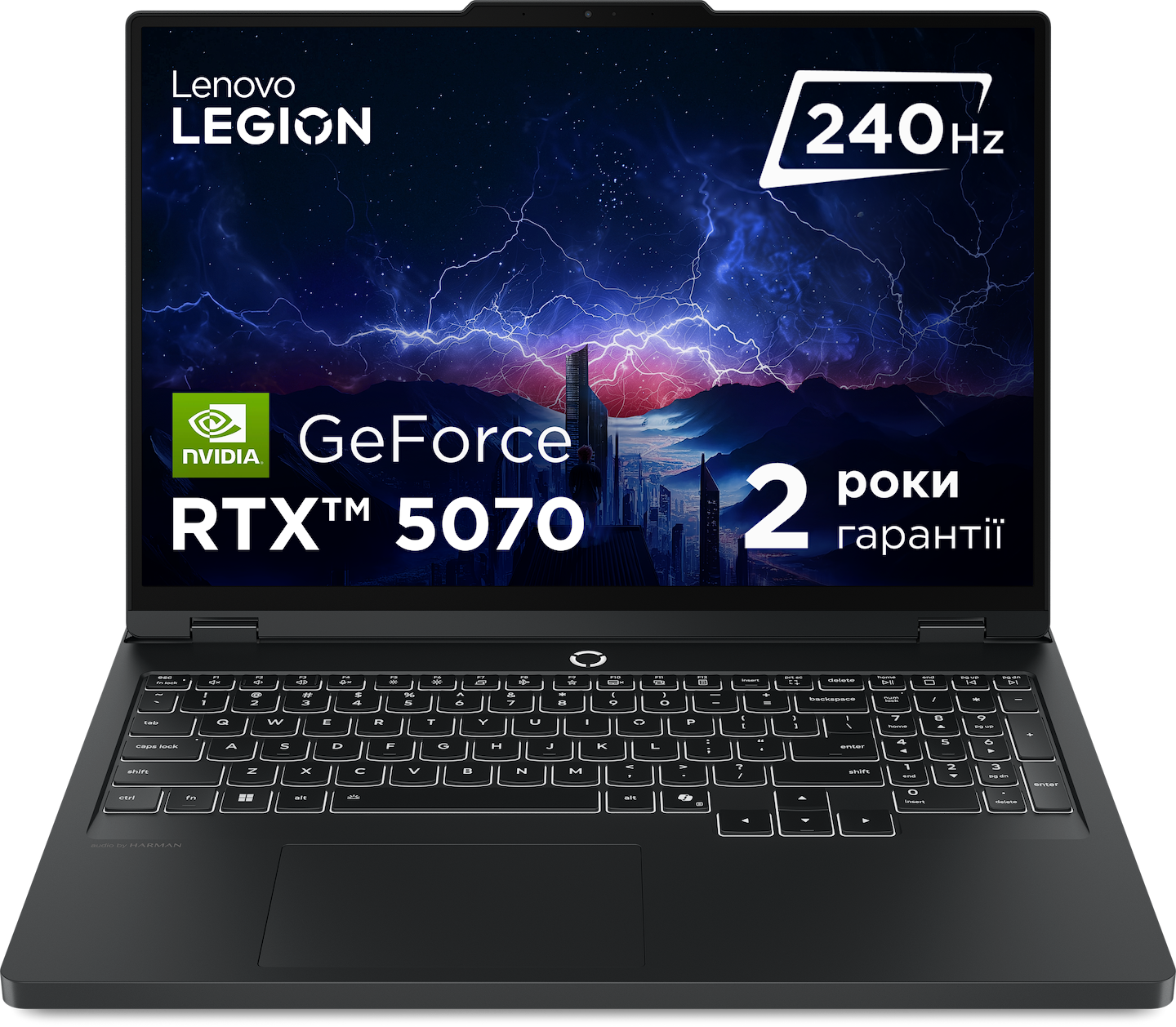 Ноутбук игровой Lenovo Legion Pro 5 16IRX10 (83NN005QRA) Eclipse Black