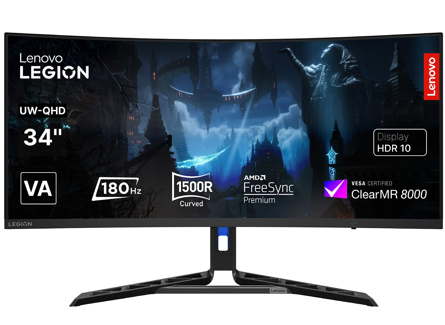 Монітор ігровий Lenovo Legion R34w-30 (67C7GACBUA) - Фото 1