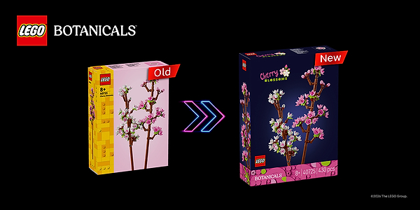 Фото -  LEGO Botanicals Цвіт вишні (40725)