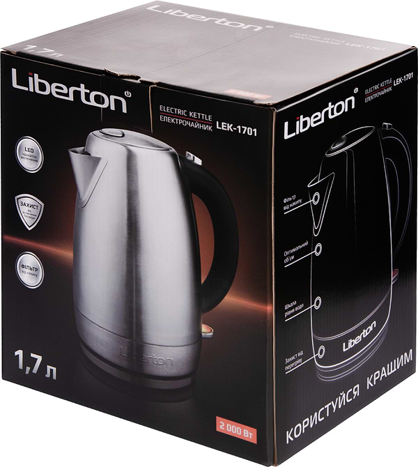 Фото - Электрический чайник Liberton LEK-1701