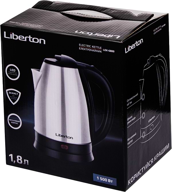 Фото - Електричний чайник Liberton LEK-6800