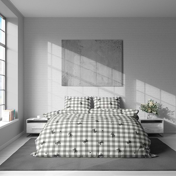 Фото - Комплект постільної білизни Lelit Р-0207 Полісатин двоспальний (1200229)