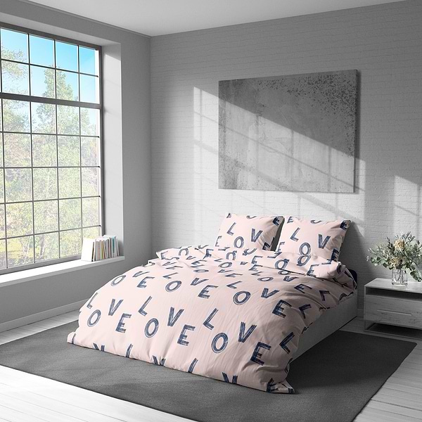 Фото - Комплект постільної білизни Lelit Р-0208 Полісатин євро (1200237)