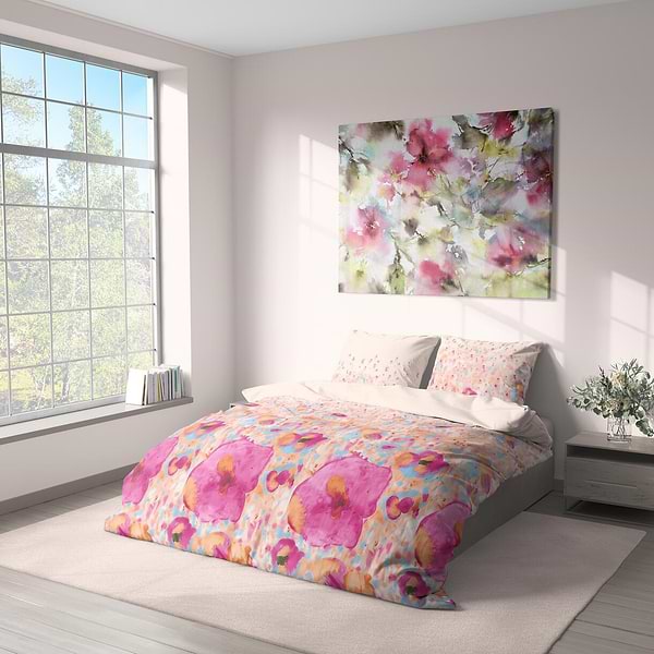 Фото - Комплект постільної білизни Lelit Мікрофібра Світло-Рожевий P-0137 сімейний (1195333)