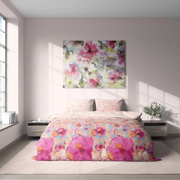 Фото - Комплект постільної білизни Lelit Мікрофібра Світло-Рожевий P-0137 сімейний (1195333)