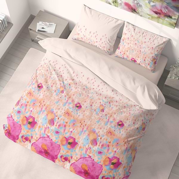 Фото - Комплект постільної білизни Lelit Мікрофібра Світло-Рожевий P-0137 сімейний (1195333)