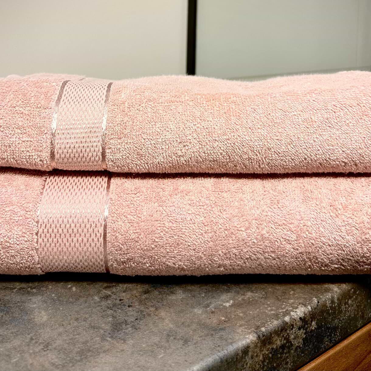 Рушник банний Lelit Рожевий 70х140 см 8075 (1199229) - Фото 1