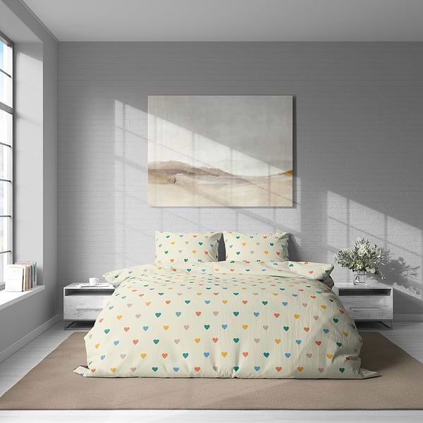 Фото - Комплект постельного белья Lelit Поплин L-2056 двуспальный (1199236)