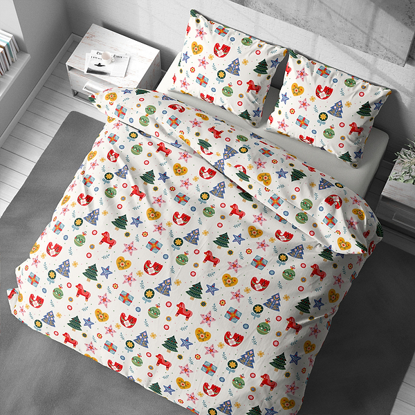 Фото - Комплект постельного белья Lelit Поплин L-2063 семейный (1201839)