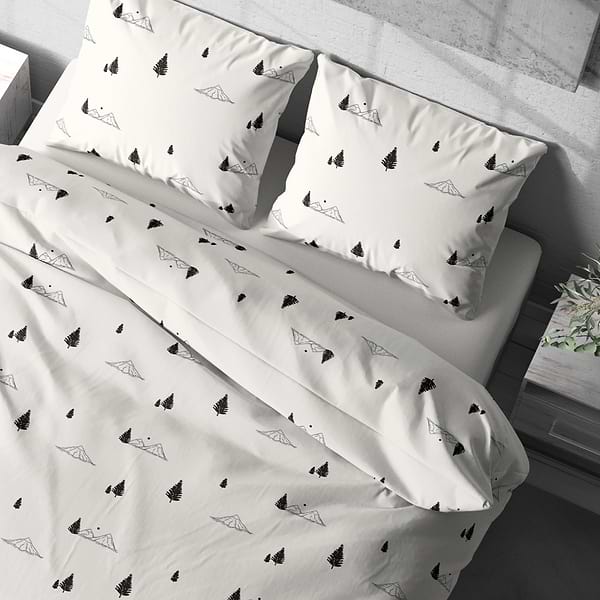 Фото - Комплект постільної білизни Lelit Поплін L-2064 полуторний (1201867)