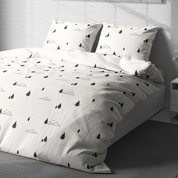 Фото - Комплект постільної білизни Lelit Поплін L-2064 полуторний (1201867)