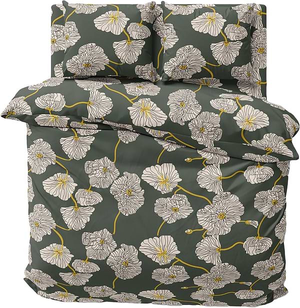 Фото - Комплект постільної білизни Lelit Зелений P-0160 євро (1196929)