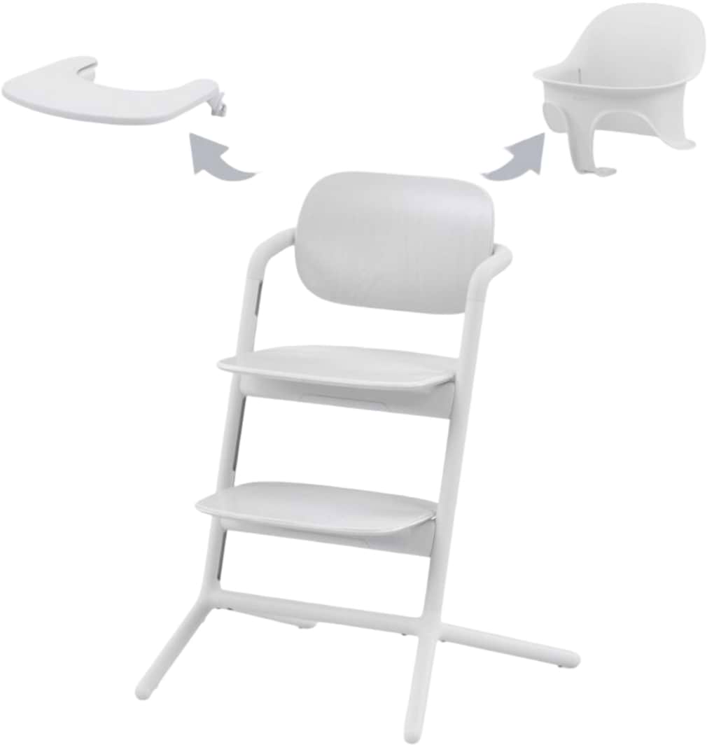 Стульчик для кормления трансформер Cybex Lemo 3в1 All White (MED00000000433)