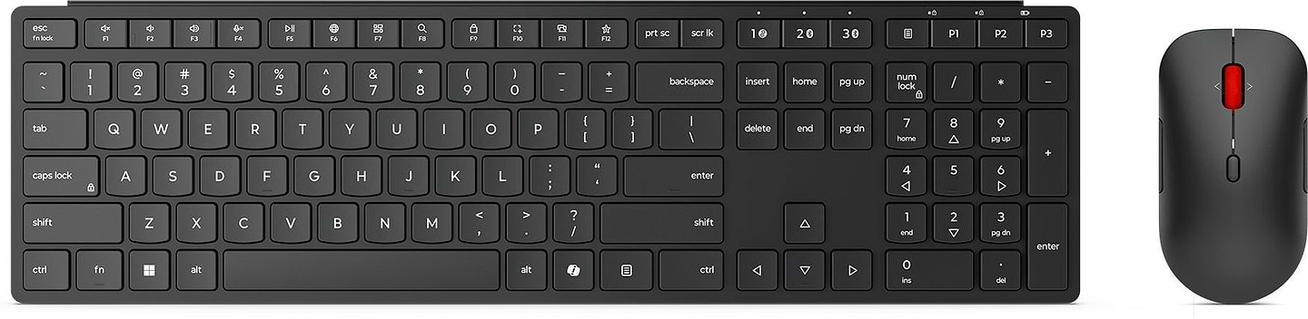 Клавіатура + миша бездротова Lenovo 6000 UA Wireless Pro Combo (4X31S04811)