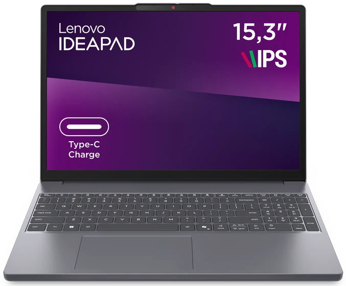 Ноутбук Lenovo IdeaPad Slim 3 15IPH11 (83UR00ERRA) Luna Grey