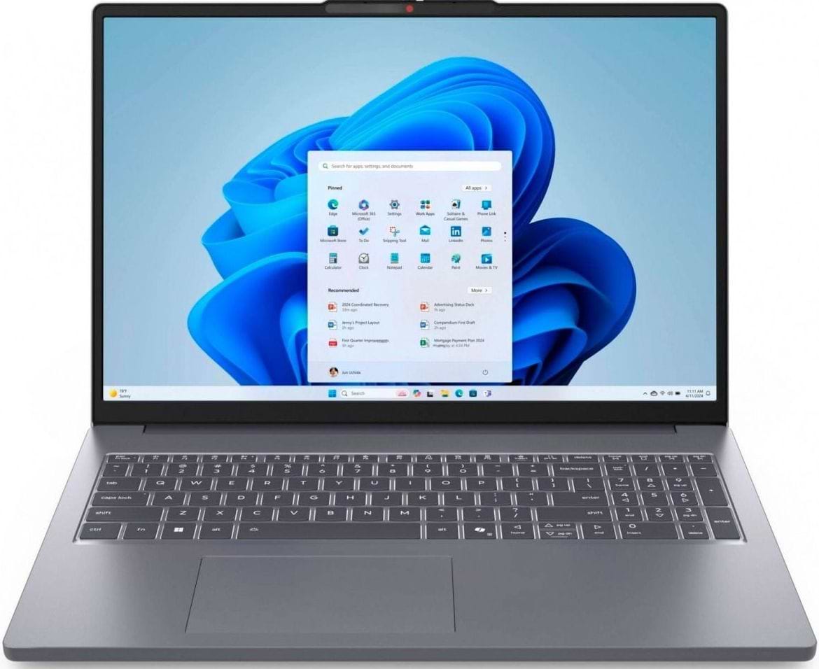 Ноутбук Lenovo IdeaPad Slim 3 16IRH10 (83K2008WRA) Luna Grey