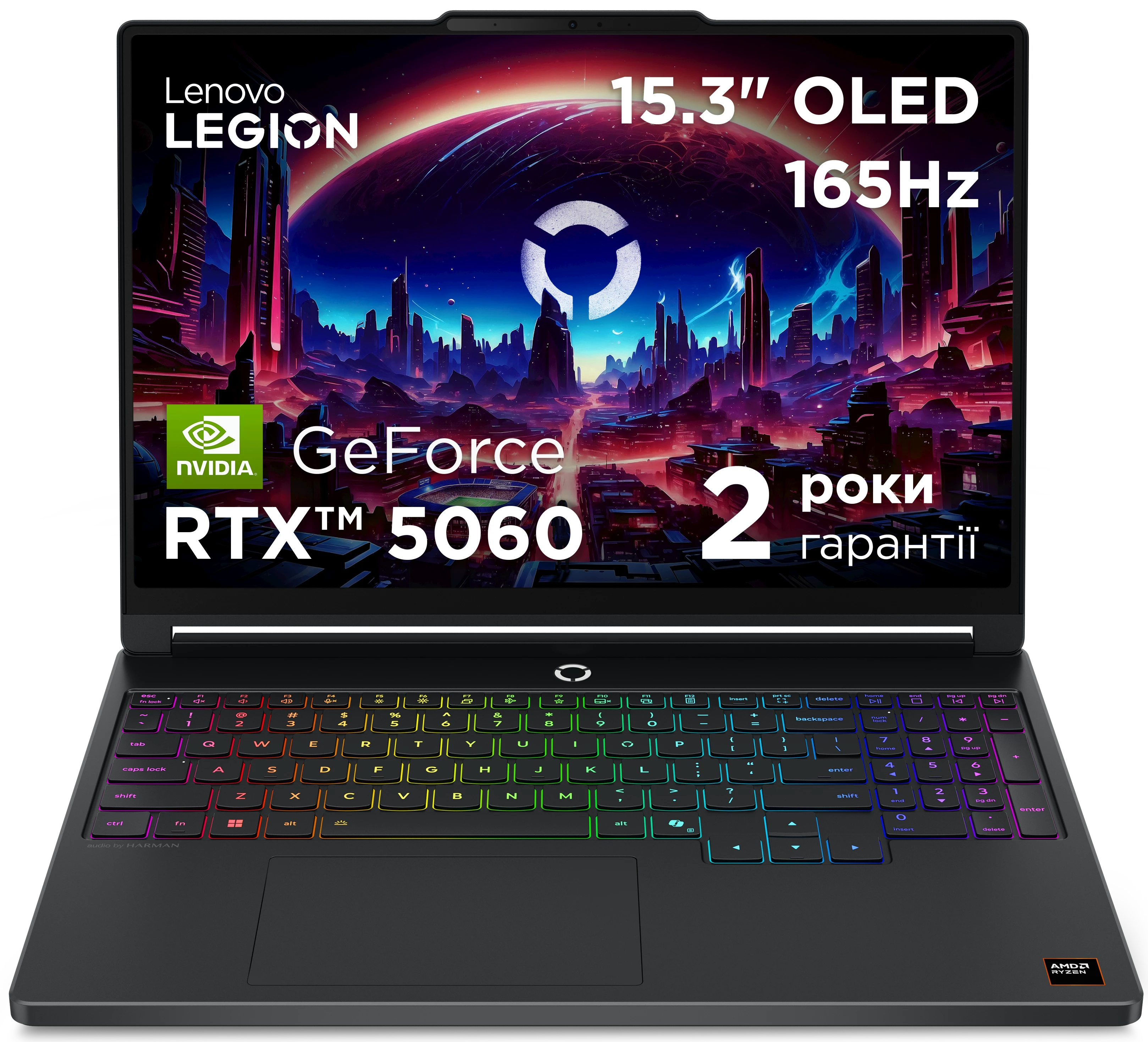 Ноутбук ігровий Lenovo Legion 5 15AHP11 (83Q7004BRA) Eclipse Black