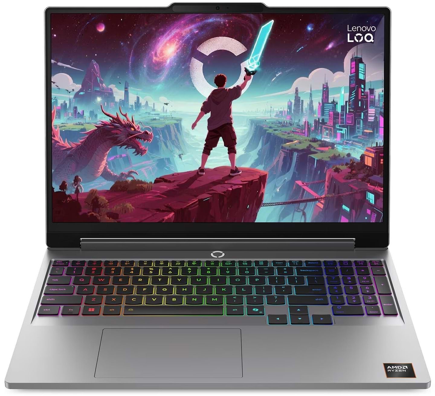 Ноутбук ігровий Lenovo LOQ 15AHP11 (83TN0025RA) Luna Grey