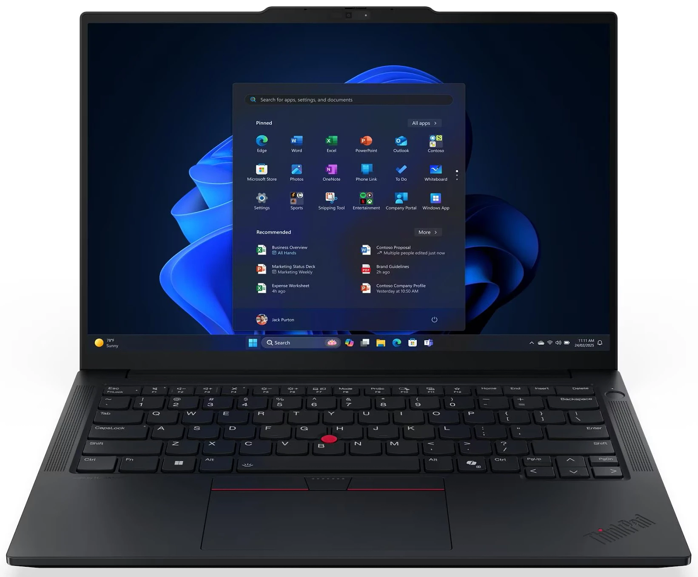 Ноутбук Lenovo ThinkPad E14 Gen 7 (21SX0074RA) Black