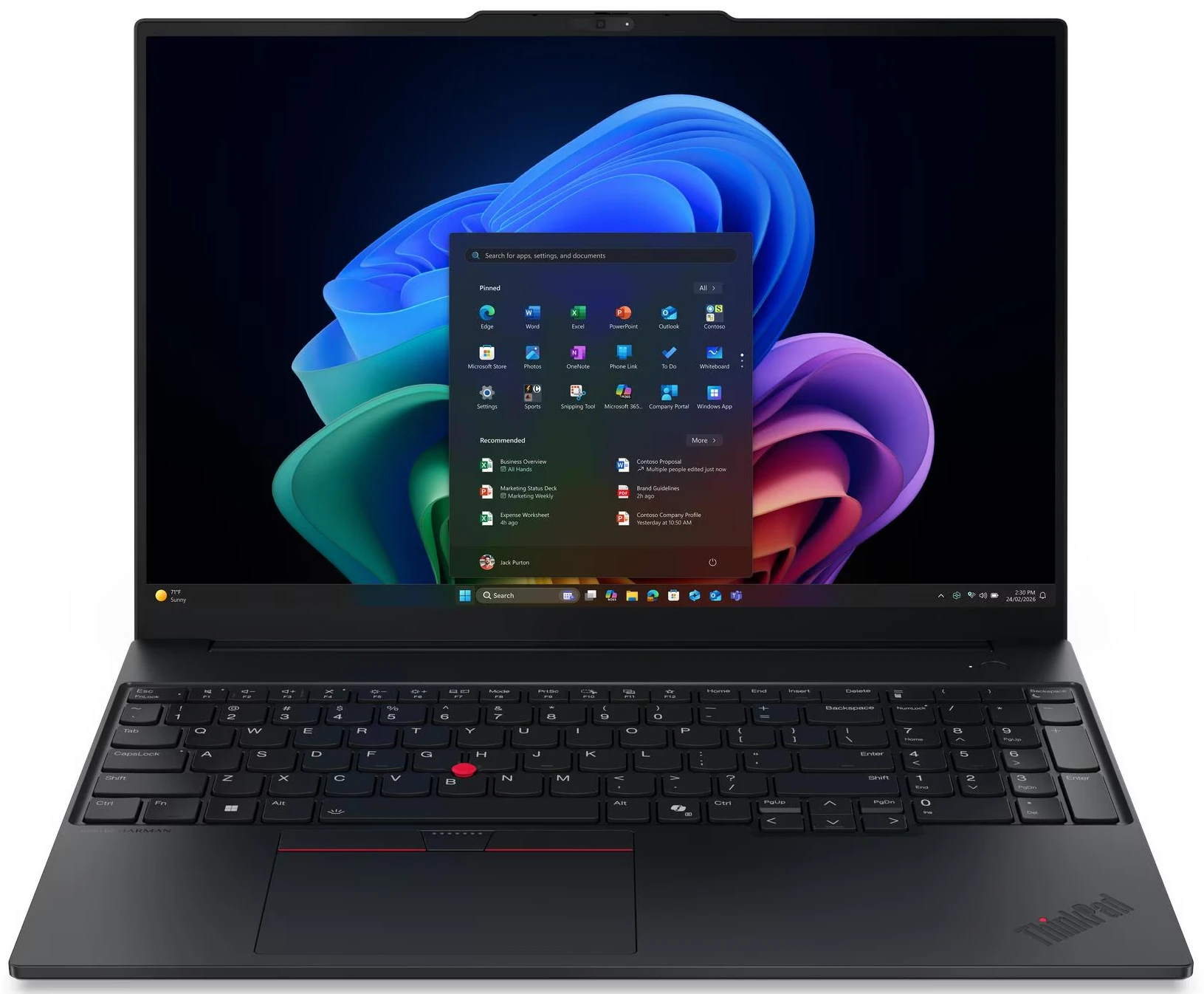 Ноутбук Lenovo ThinkPad E16 G4 (21YC000ARA) Arctic Grey