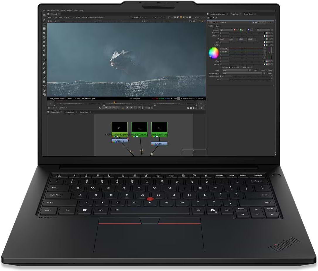 Ноутбук Lenovo ThinkPad P14s (21XJ001XRA) Black