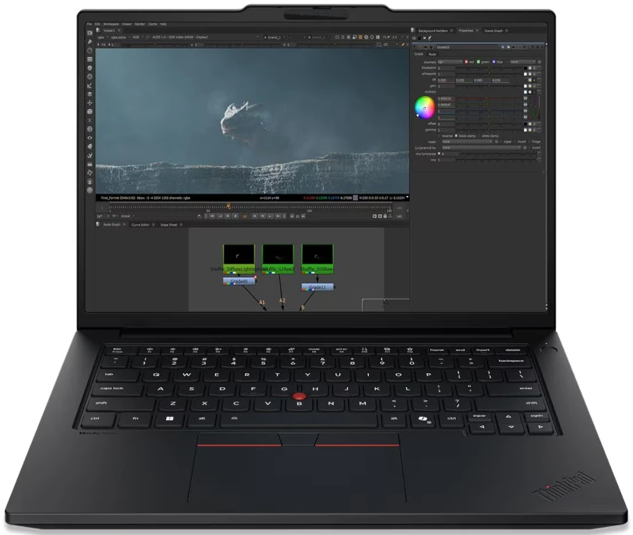 Ноутбук Lenovo ThinkPad P14s (21XKS1LB00) Black