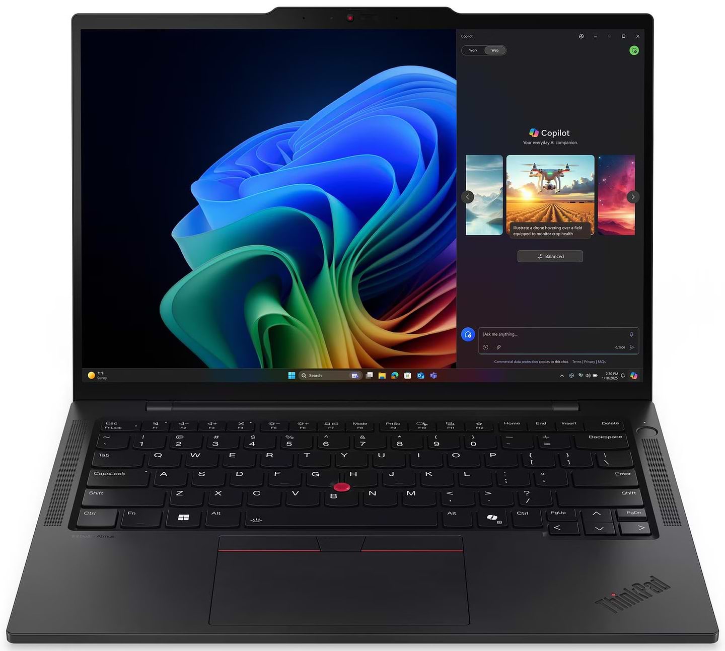 Ноутбук Lenovo ThinkPad T14s G6 (21QX00KKRA) Black
