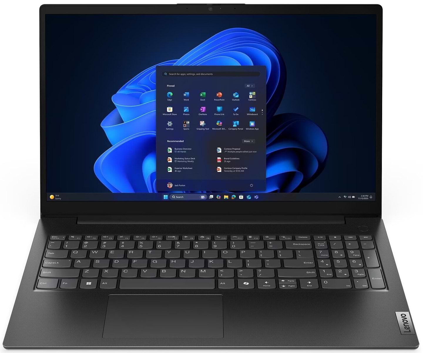 Ноутбук Lenovo V15 G6 ARP (83UU0027RA) Business Black