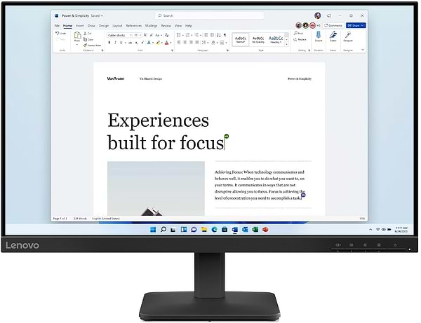 Фото - Монітор Lenovo L24-4E (68C2KAC1UA) Фото - Монітор Lenovo L24-4E (68C2KAC1UA)