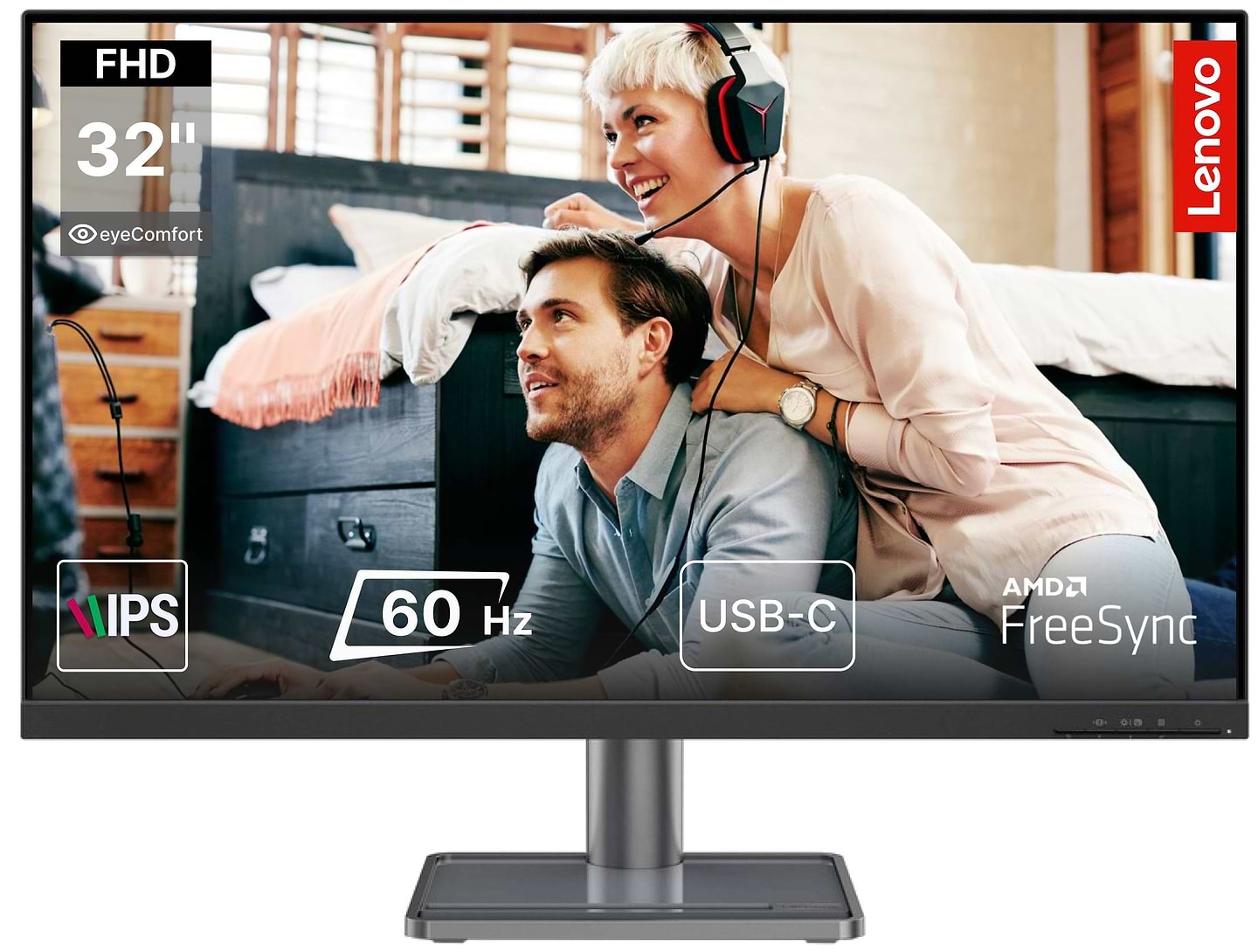 Уцінка - Монітор Lenovo L32P-30 (66C9UAC1UA)