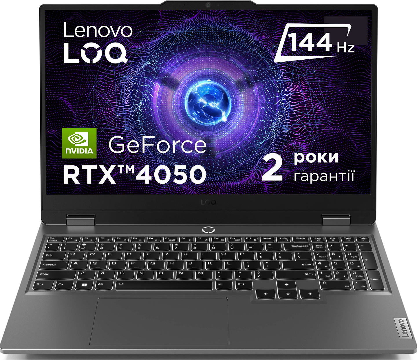 Ноутбук игровой Lenovo LOQ 15IAX9 (83GS00H4RA) Luna Grey - Фото 1