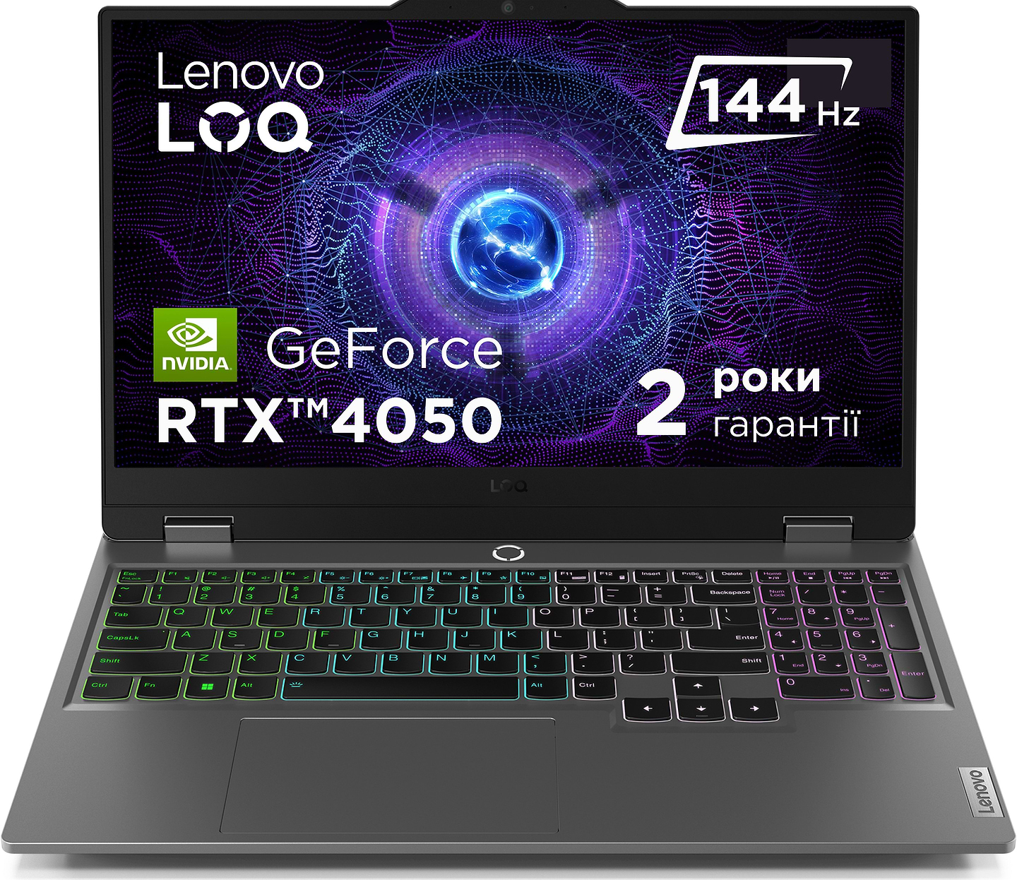 Ноутбук игровой Lenovo LOQ 15IRX9 (83DV00GURA) Luna Grey - Фото 1