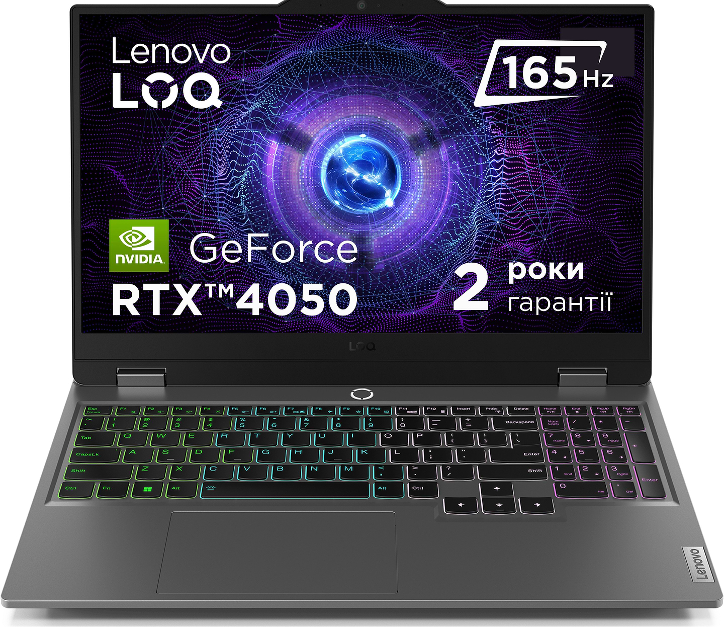 Ноутбук игровой Lenovo LOQ 15IRX9 (83DV00GXRA) Luna Grey - Фото 1