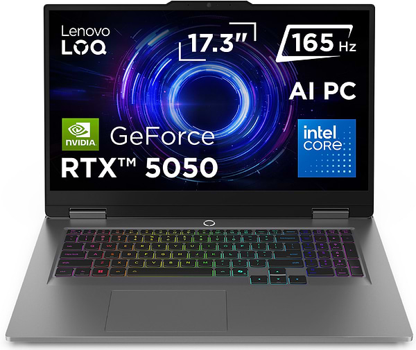 Фото - Ноутбук игровой Lenovo LOQ 17IRX10 (83JH00ELRA) Black