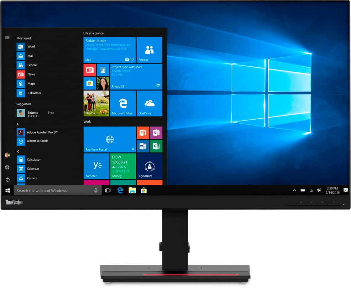 Монитор Lenovo ThinkVision T27q-20 (61EDGAT2UA) - Фото 1
