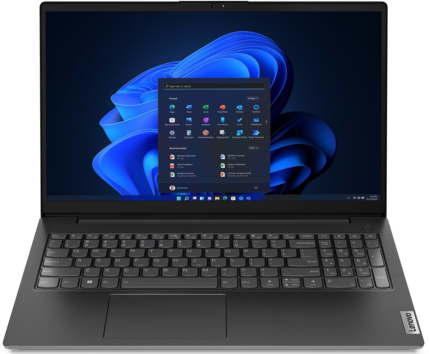 Ноутбук Lenovo V15 G4 IRU (83A100JCRA) Business Black - Фото 1