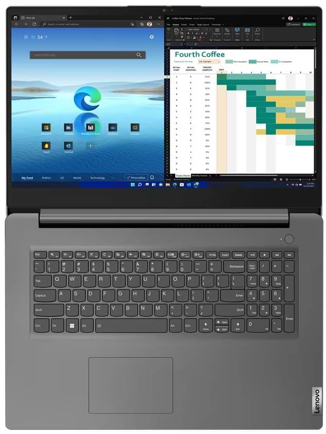 Фото - Ноутбук Lenovo V17 G4 IRU (83A2001SRA) Iron Grey
