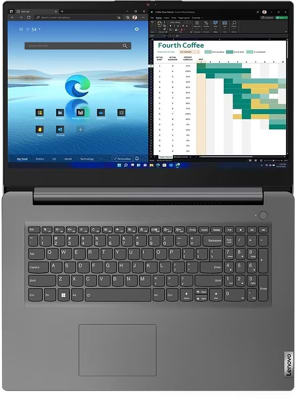 Фото - Ноутбук Lenovo V17 G4 IRU (83A2001XRA) Iron Grey