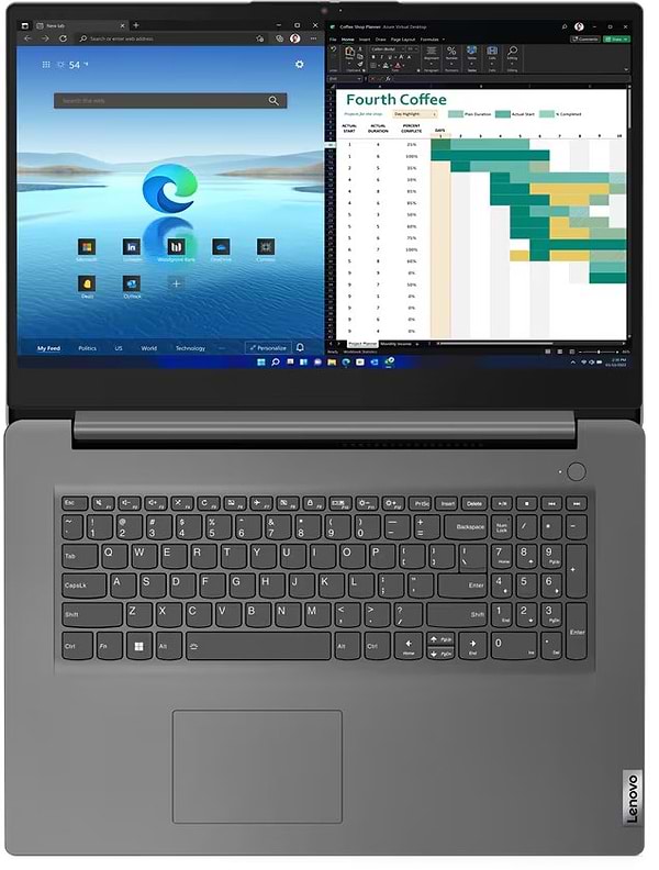 Фото - Ноутбук Lenovo V17 G4 IRU (83A2003KRA) Iron Grey