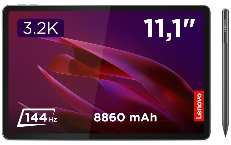 Планшет Lenovo Yoga Tab 12/256 Luna Grey + Pen  (ZAG60223UA) - Фото 1