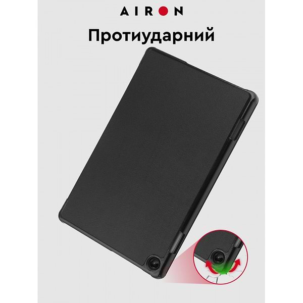 Фото - Чохол для планшета AIRON Premium for Lenovo Tab M10 3rd 10.1 TB (325FU/328FU) із захисною плівкою та серветкою Black (4822352781083)