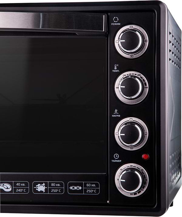 Фото - Печь электрическая Liberton LEO-650 Black Mirror